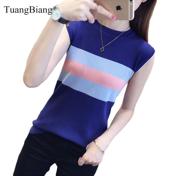 women's sweaters 2021 o-neck striped sleeveless pullovers summer lady white navy blue fashion knit vest elasticity slim autumn tank, White;black
women's sweaters 2021 o-neck striped sleeveless pullovers summer lady white navy blue fashion knit vest elasticity slim autumn tank, White;black