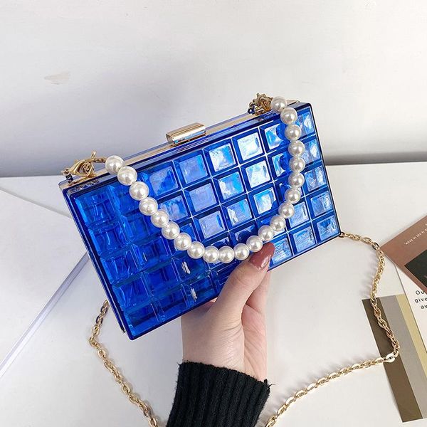 evening bags women's bag 2021 summer acrylic transparent small square shooulder pearl chain box ladies crossbody
evening bags women's bag 2021 summer acrylic transparent small square shooulder pearl chain box ladies crossbody