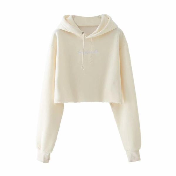 women's hoodies & sweatshirts zevity women solid color casual fleece hooded pullovers ladies letters embroidery brand chic s320, Black
women's hoodies & sweatshirts zevity women solid color casual fleece hooded pullovers ladies letters embroidery brand chic s320, Black