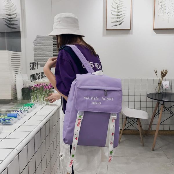 backpack school backpacks women 2021 cute embroidery strap shoulder bags letter creative student bookbag laptop
backpack school backpacks women 2021 cute embroidery strap shoulder bags letter creative student bookbag laptop
