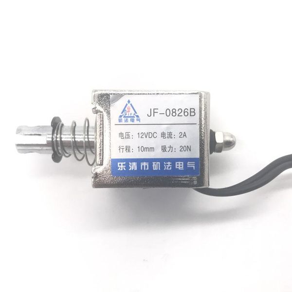 smart home control 1pc jf-0826b dc 6v 12v 24v linear solenoid electromagnet 1a force 20n travel 10mm
smart home control 1pc jf-0826b dc 6v 12v 24v linear solenoid electromagnet 1a force 20n travel 10mm