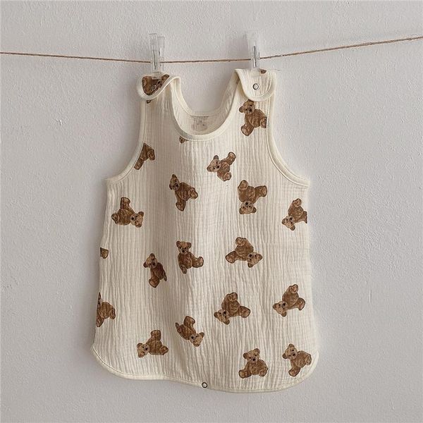 rompers summer cute bear print baby sleeping bags born toddler boys girls cotton sleepsack, Blue
rompers summer cute bear print baby sleeping bags born toddler boys girls cotton sleepsack, Blue