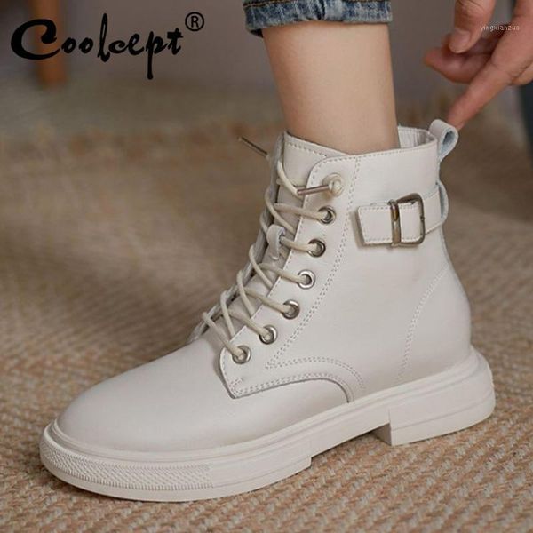 boots coolcept women ankle real leather buckle fashion autumn winter shoes daily short footwear size 34-391, Black
boots coolcept women ankle real leather buckle fashion autumn winter shoes daily short footwear size 34-391, Black