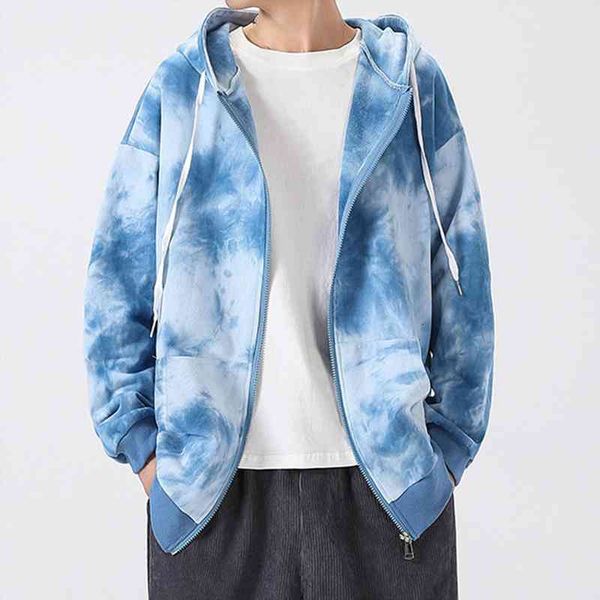 fashion men women long sleeve tie dye zip closure sweatshirt hooded coat hoodie zipper street wear xxxl, Black
fashion men women long sleeve tie dye zip closure sweatshirt hooded coat hoodie zipper street wear xxxl, Black
