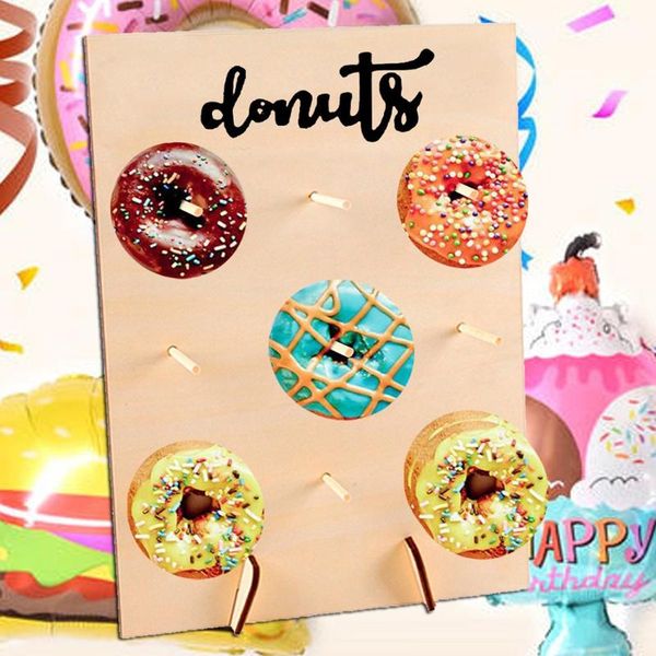 other festive & party supplies 9 donut wooden wall stand doughnut holder baby shower kids birthday table decorations wedding favors
other festive & party supplies 9 donut wooden wall stand doughnut holder baby shower kids birthday table decorations wedding favors