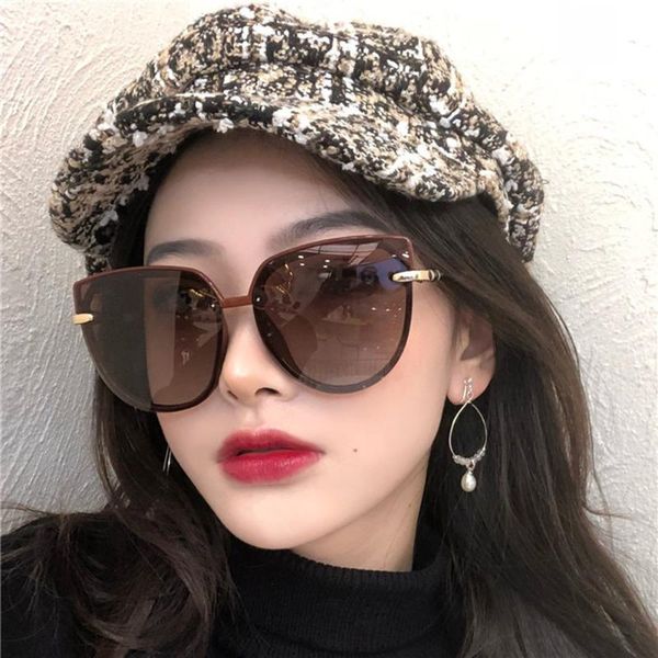 sunglasses cat eye for women men luxury designer gradient lenses oversized shades retro big frame beach sun glasses, White;black
sunglasses cat eye for women men luxury designer gradient lenses oversized shades retro big frame beach sun glasses, White;black