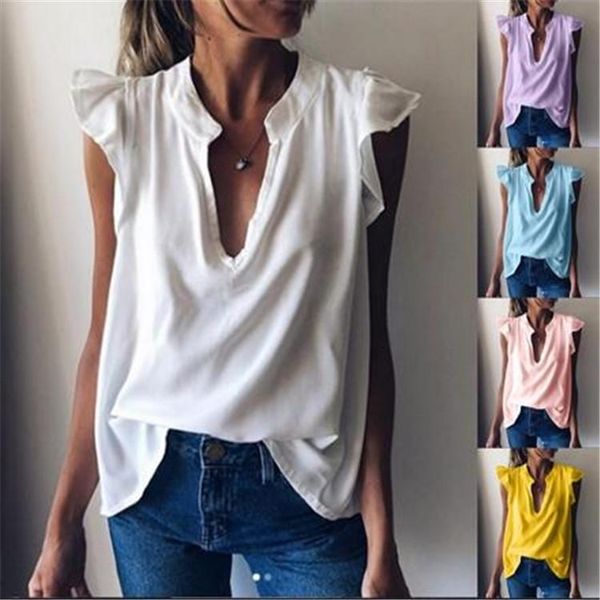 summer style stand-up collar short-sleeved solid color casual shirt t for women women's t-shirt, White
summer style stand-up collar short-sleeved solid color casual shirt t for women women's t-shirt, White