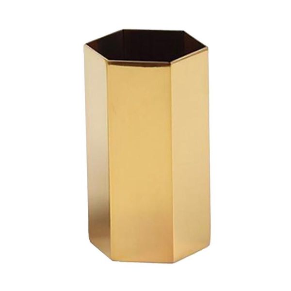 napkin rings gold flower vase pen holder deskstorage container for home office - hexagon
napkin rings gold flower vase pen holder deskstorage container for home office - hexagon