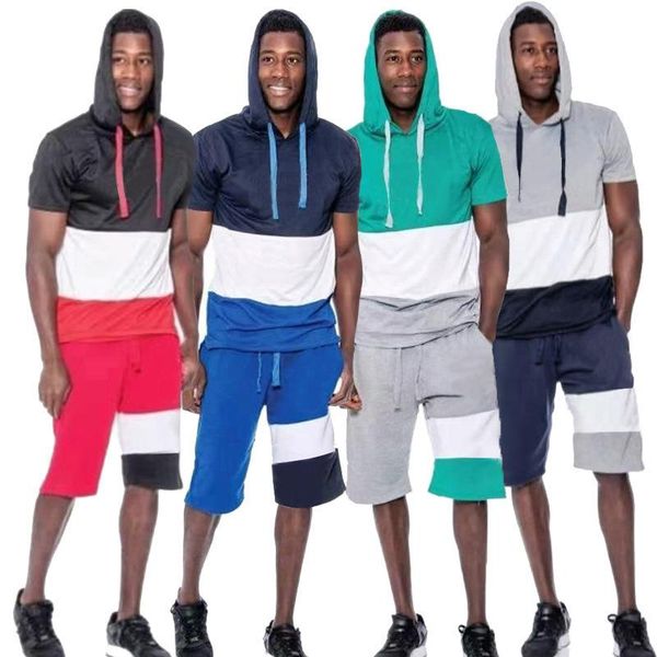 summer tracksuit men fashion streetwear 2021 men's sets casual hip hop round neck t-shirts shorts sweatsuit male plus size 4xl, White;black
summer tracksuit men fashion streetwear 2021 men's sets casual hip hop round neck t-shirts shorts sweatsuit male plus size 4xl, White;black