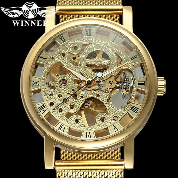 wristwatches winner mechanical men wristwatch military army sport male clock gold skeleton stainless steel man watch 8005, Slivery;brown
wristwatches winner mechanical men wristwatch military army sport male clock gold skeleton stainless steel man watch 8005, Slivery;brown