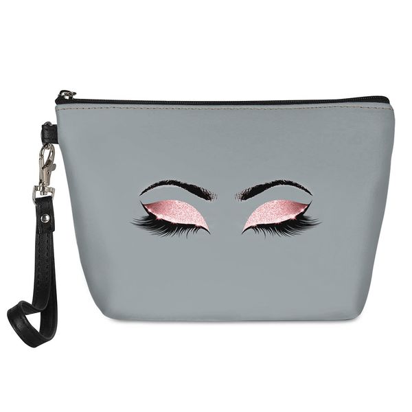 twoheartsgirl red lip 3d print makeup bags eye with long eyelashes pattern cute girls cosmetics pouchs ladies travel cosmetic ba
twoheartsgirl red lip 3d print makeup bags eye with long eyelashes pattern cute girls cosmetics pouchs ladies travel cosmetic ba