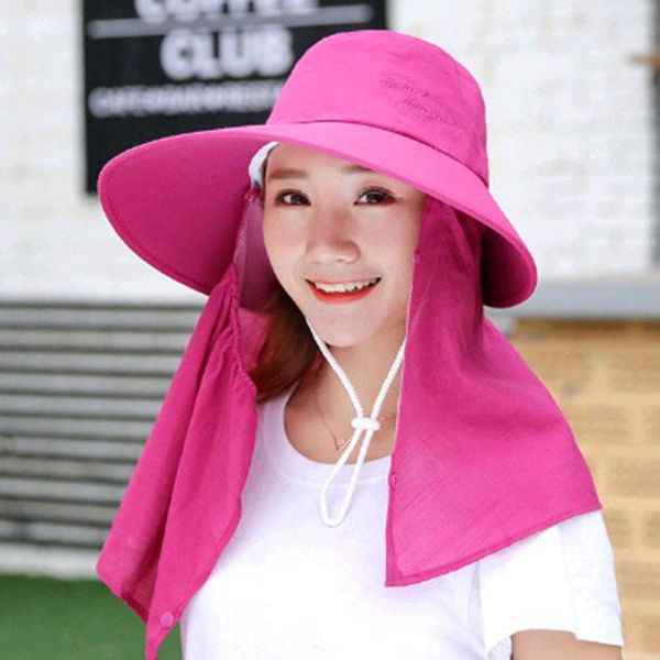 wide brim hats summer for women outdoor cycling removable protective face mask sunscreen sun protection breathable sunhat sunshade, Blue;gray
wide brim hats summer for women outdoor cycling removable protective face mask sunscreen sun protection breathable sunhat sunshade, Blue;gray