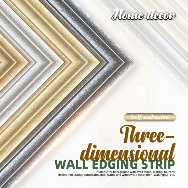 3d self-adhesive strip wall decoration foam frame stripe with adhesive waist line wallpaper waterproof baseboard stickers
3d self-adhesive strip wall decoration foam frame stripe with adhesive waist line wallpaper waterproof baseboard stickers