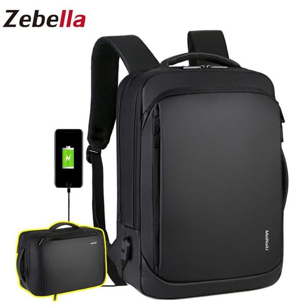 backpack zebella 2021 men's business dual-use portable usb charging waterproof laptravel anti-theft
backpack zebella 2021 men's business dual-use portable usb charging waterproof laptravel anti-theft