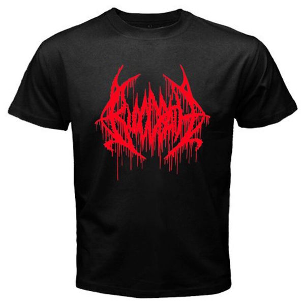 New BLOODBATH Band Logo Men's Black T-Shirt Size S to 3XL, White;black