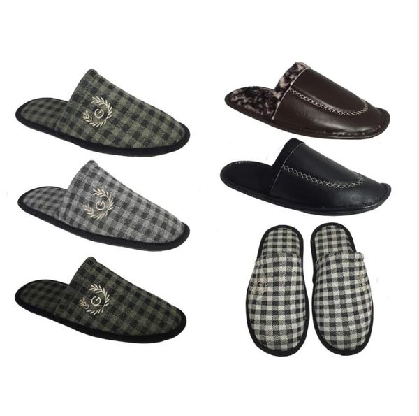 men indoor slippery pu warm keep inside plush gentlemen father comfy colorful slippers, Black
men indoor slippery pu warm keep inside plush gentlemen father comfy colorful slippers, Black