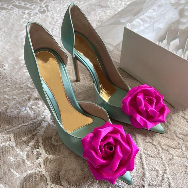 dress shoes summer style shallow mouth pointed retro rose flower stiletto catwalk sandals custom banquet women's single, Black
dress shoes summer style shallow mouth pointed retro rose flower stiletto catwalk sandals custom banquet women's single, Black