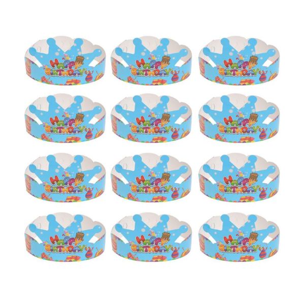 party hats 25pcs paper crown tiling birthday caps for kids and adults ornaments
party hats 25pcs paper crown tiling birthday caps for kids and adults ornaments