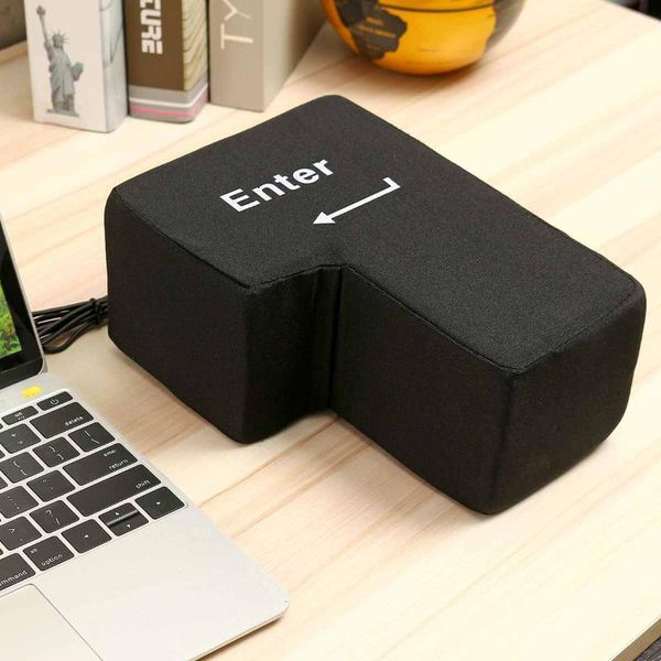 pillow big enter key usb anti-stress relief super size key-unbreakable deskfor programmer button offices accessories
pillow big enter key usb anti-stress relief super size key-unbreakable deskfor programmer button offices accessories