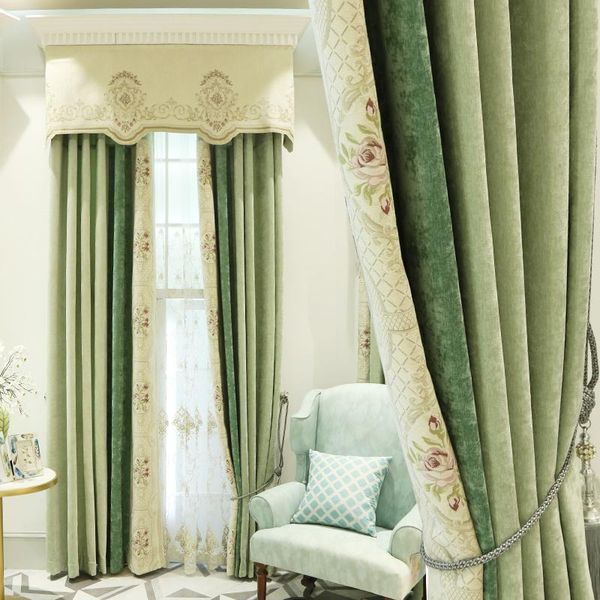 curtain & drapes 2021 fashion light luxury atmosphere french curtains for living room bedroom blackout american pastoral
curtain & drapes 2021 fashion light luxury atmosphere french curtains for living room bedroom blackout american pastoral