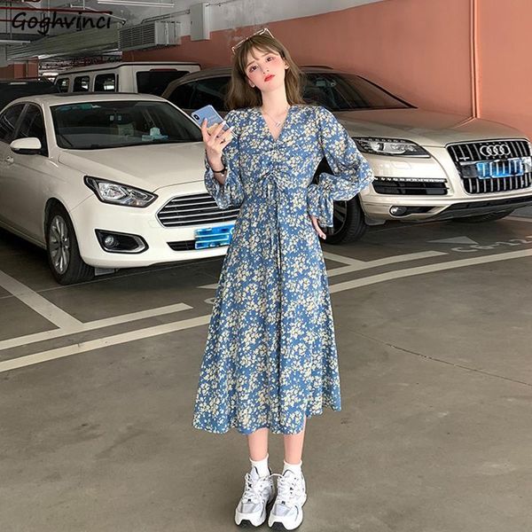 long flare sleeve dress women v-neck pleated floral print elegant korean style a-line midi sweet fashion french womens vestido casual dresse, Black;gray
long flare sleeve dress women v-neck pleated floral print elegant korean style a-line midi sweet fashion french womens vestido casual dresse, Black;gray