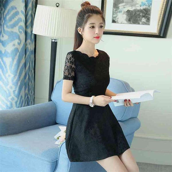 women's lace dress summer ladies mini short sleeved ruffled collar woman 4 colors s-2xl ls366 210506, Black;gray
women's lace dress summer ladies mini short sleeved ruffled collar woman 4 colors s-2xl ls366 210506, Black;gray