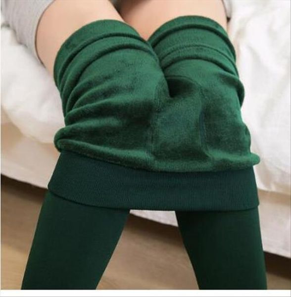 fashion autumn and winter womens legging solid high elasticity seamless thick velvet pants warm 8 color, Black
fashion autumn and winter womens legging solid high elasticity seamless thick velvet pants warm 8 color, Black