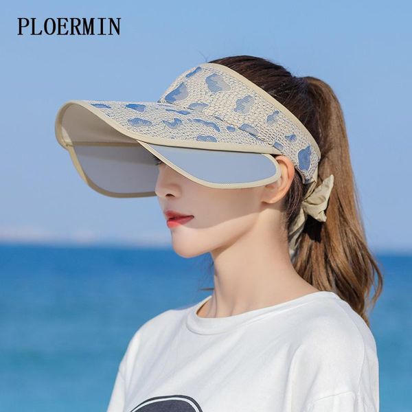 summer women brim widening empty visor hat adjustable fashion lace anti-uv sports style female sunshade caps bicycle sun wide hats, Blue;gray
summer women brim widening empty visor hat adjustable fashion lace anti-uv sports style female sunshade caps bicycle sun wide hats, Blue;gray