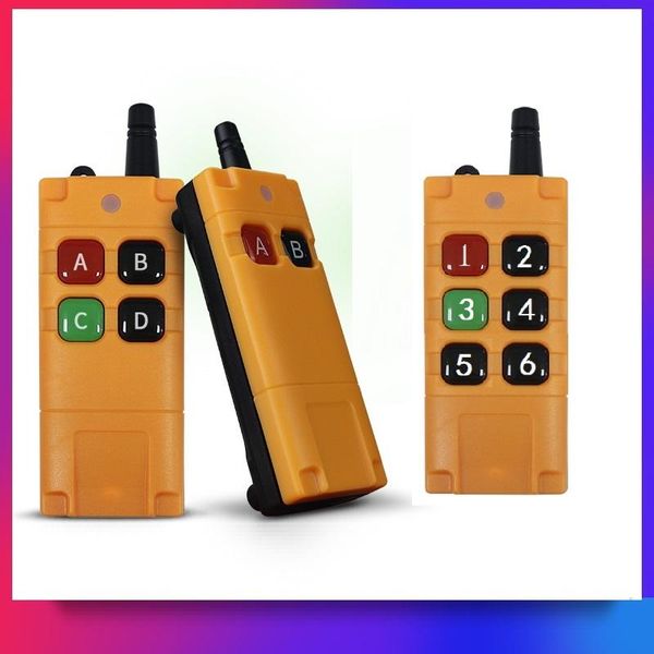 long range 1ch 2ch 3ch 4ch 6ch rf wireless remote control switch 315/433mhz industrial grade transmitter controlers
long range 1ch 2ch 3ch 4ch 6ch rf wireless remote control switch 315/433mhz industrial grade transmitter controlers