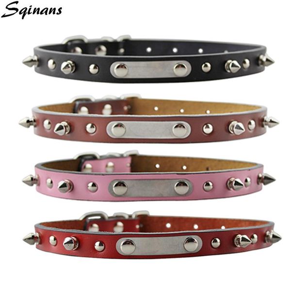 sqinans s-xl necklaces for big dogs riveted bite resitant leather collars personalized dog id collar puppy neck straps & leashes
sqinans s-xl necklaces for big dogs riveted bite resitant leather collars personalized dog id collar puppy neck straps & leashes