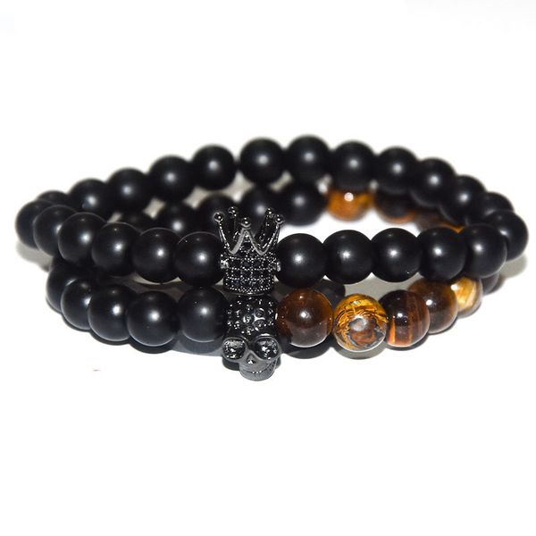 bracelet 2021 tiger eye stone accessories crown 2-piece skeleton men's, Golden;silver
bracelet 2021 tiger eye stone accessories crown 2-piece skeleton men's, Golden;silver