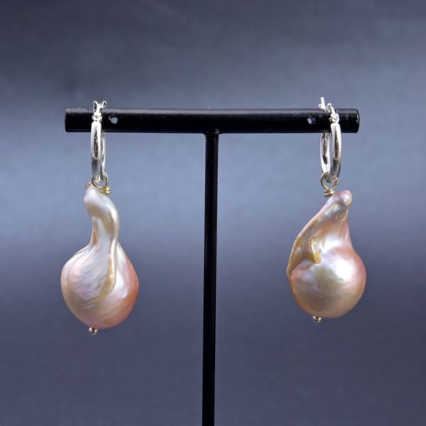 guaiguai jewelry 22mm purple kehsi pearl earrings 925 silver lever back handmade for women real gems stone lady fashion jewellry
guaiguai jewelry 22mm purple kehsi pearl earrings 925 silver lever back handmade for women real gems stone lady fashion jewellry