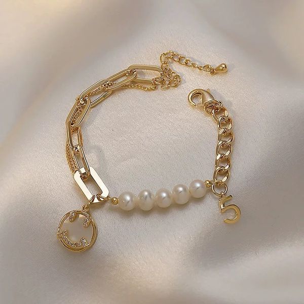 iron chain strap pearls gold silver bracelets for women adjustable fashion beaded chunky flat cable punk jewelry for woman girls gift, Black
iron chain strap pearls gold silver bracelets for women adjustable fashion beaded chunky flat cable punk jewelry for woman girls gift, Black