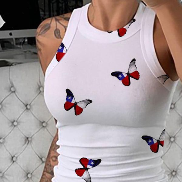 women tanks tank summer beachwear butterfly printed tee slim female vests 16 color option wdc4547, White
women tanks tank summer beachwear butterfly printed tee slim female vests 16 color option wdc4547, White