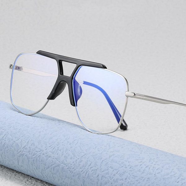 sunglasses fashion transparent frame polygon irregular metal glasses anti-uv shade clear lenses, White;black
sunglasses fashion transparent frame polygon irregular metal glasses anti-uv shade clear lenses, White;black