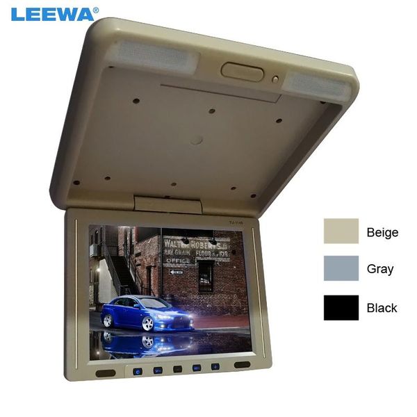 car video leewa 11.3" inch roof mounted tft lcd monitor 2-way input flip down car/bus/truck 3-color black, grey, beige #1285
car video leewa 11.3" inch roof mounted tft lcd monitor 2-way input flip down car/bus/truck 3-color black, grey, beige #1285