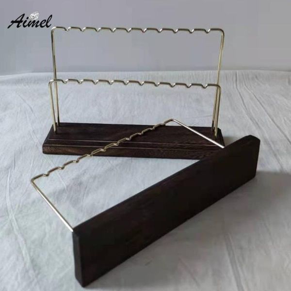 jewelry pouches, bags gold metal earring display hold rack wood base ring bracelet earrings packaging stand organizer, Pink;blue
jewelry pouches, bags gold metal earring display hold rack wood base ring bracelet earrings packaging stand organizer, Pink;blue