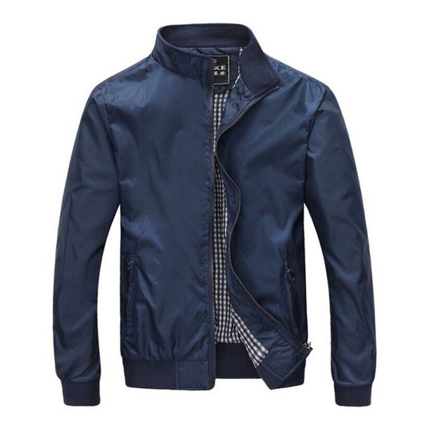 big size 4xl 5xl mens spring summer jackets casual thin male windbreakers college bomber black windcheater hommes varsity jacket 210818, Black;brown
big size 4xl 5xl mens spring summer jackets casual thin male windbreakers college bomber black windcheater hommes varsity jacket 210818, Black;brown