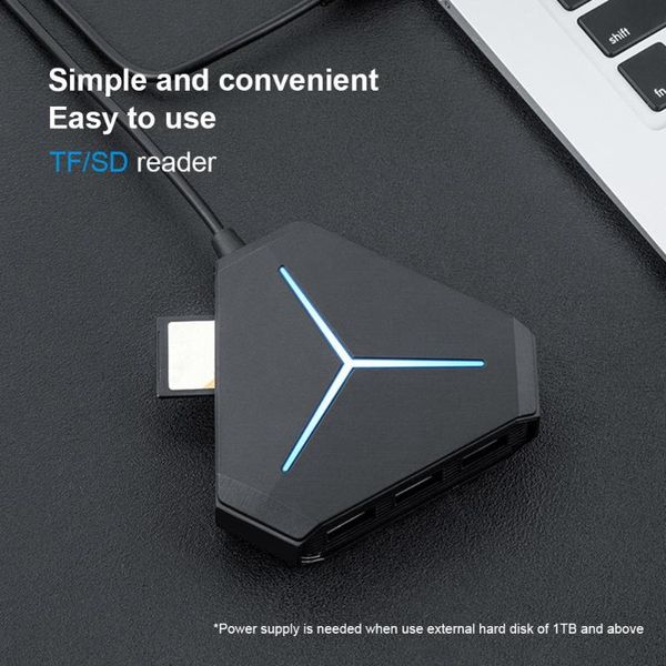 hubs 6 ports usb 2.0 hub splitter high speed tf sd card reader with eaphone microphone interface for pc computer accessories
hubs 6 ports usb 2.0 hub splitter high speed tf sd card reader with eaphone microphone interface for pc computer accessories