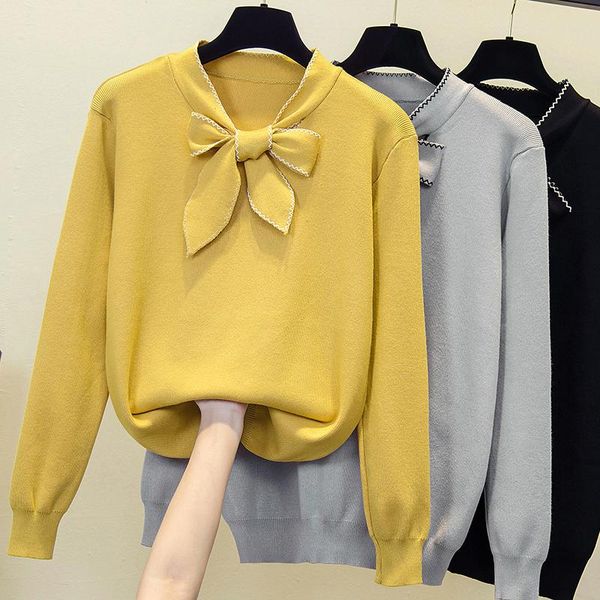 oversized winter autumn women sweaters pullovers casual bow long sleeve loose female black knitted jumper 4xl ropa de mujer m431 women', White;black
oversized winter autumn women sweaters pullovers casual bow long sleeve loose female black knitted jumper 4xl ropa de mujer m431 women', White;black