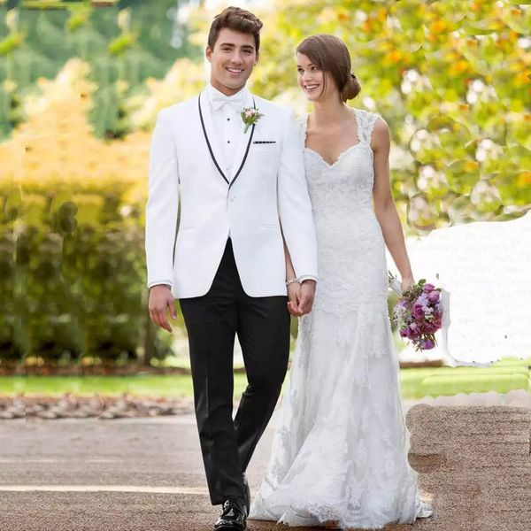 men's suits & blazers white wedding for men groom wear terno tuxedos slim fit groomsman prom 3 pieces (jacket+pants+vest) costume, White;black
men's suits & blazers white wedding for men groom wear terno tuxedos slim fit groomsman prom 3 pieces (jacket+pants+vest) costume, White;black