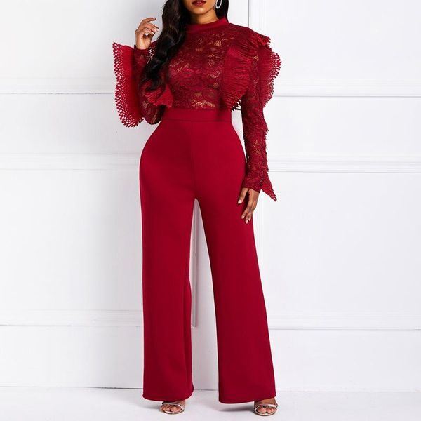 women's jumpsuits & rompers women casual office lady red slim cotton straight high waist plain falbala hollow lace female fashion elega, Black;white
women's jumpsuits & rompers women casual office lady red slim cotton straight high waist plain falbala hollow lace female fashion elega, Black;white