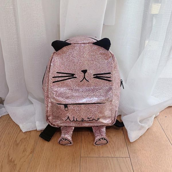 backpack 2021 ladies spring summer bright pink leather shoulder bag back animal cat convex mini cartoon cute children's
backpack 2021 ladies spring summer bright pink leather shoulder bag back animal cat convex mini cartoon cute children's