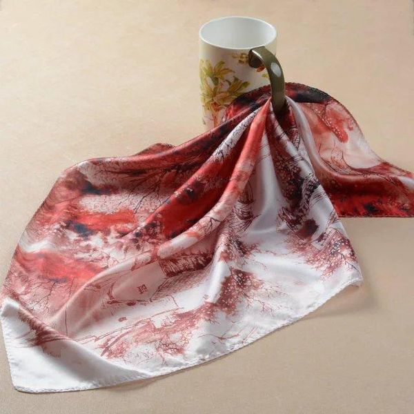 scarves 52*52 cm 100% natural silk square women floral flower print crepe satin plain scarf handkerchief small bandana 30 colors, Blue;gray
scarves 52*52 cm 100% natural silk square women floral flower print crepe satin plain scarf handkerchief small bandana 30 colors, Blue;gray