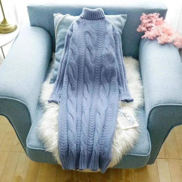 casual dresses winter warm turtleneck twist sweater dress women fall fashion loose pullover knitted korean solid base straight, Black;gray
casual dresses winter warm turtleneck twist sweater dress women fall fashion loose pullover knitted korean solid base straight, Black;gray