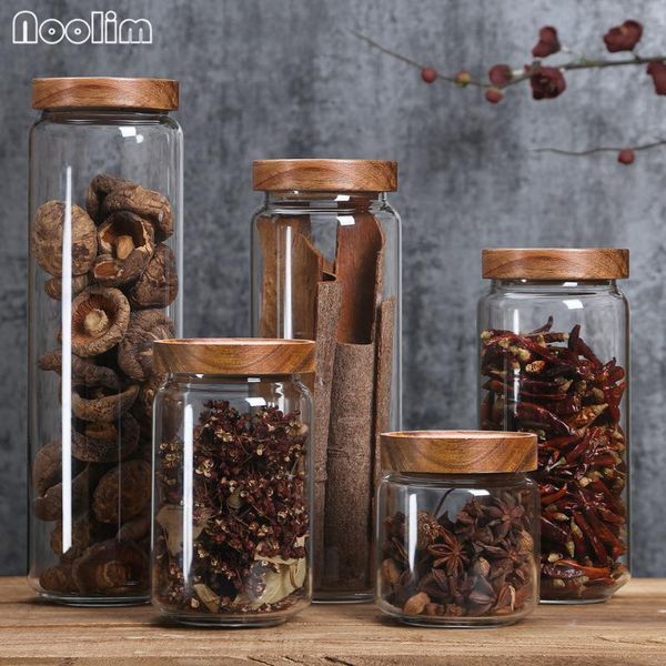 storage bottles & jars glass sealed with bamboo lid grains tea leaf coffee beans candy snack bottle kitchen food jar
storage bottles & jars glass sealed with bamboo lid grains tea leaf coffee beans candy snack bottle kitchen food jar
