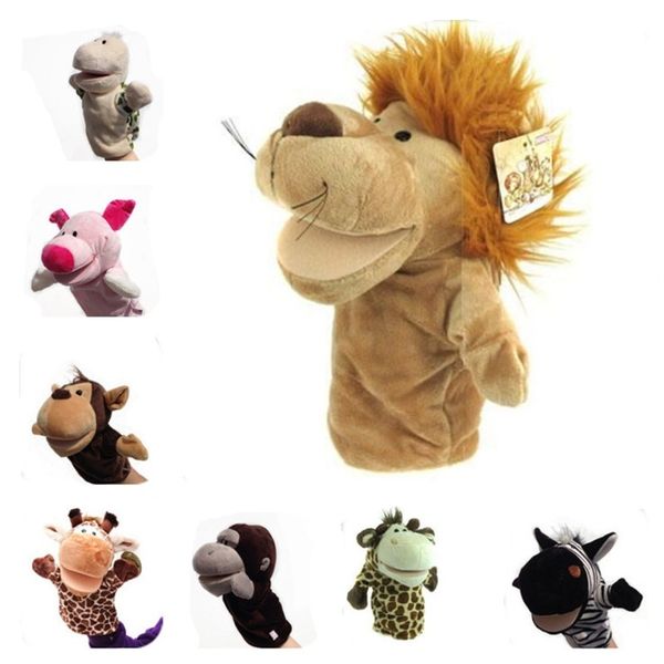 baby animal plush hand puppet lion pig elephant open mouth puppet doll toy for children gifts
baby animal plush hand puppet lion pig elephant open mouth puppet doll toy for children gifts