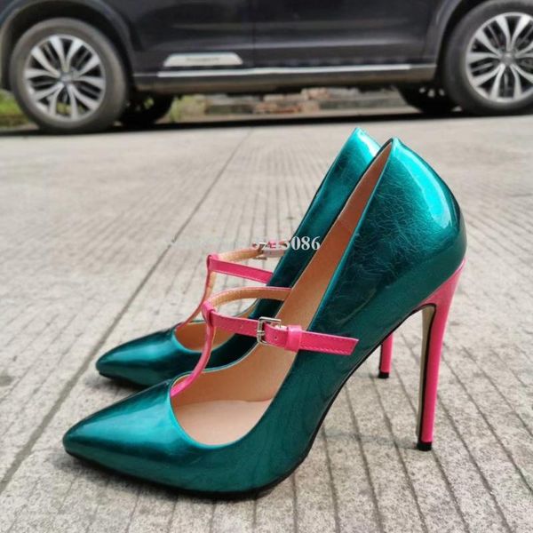 dress shoes mixed color t-strap high heels single women fashion pointed toe stiletto heel pumps lady real pos banquet, Black
dress shoes mixed color t-strap high heels single women fashion pointed toe stiletto heel pumps lady real pos banquet, Black