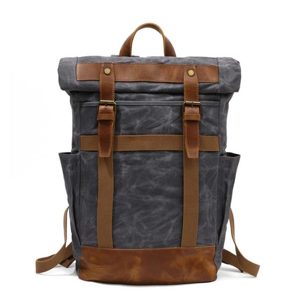 backpack canvas leather laprucksack travel outdoor waterproof male mountaineering backpacks men anti theft
backpack canvas leather laprucksack travel outdoor waterproof male mountaineering backpacks men anti theft