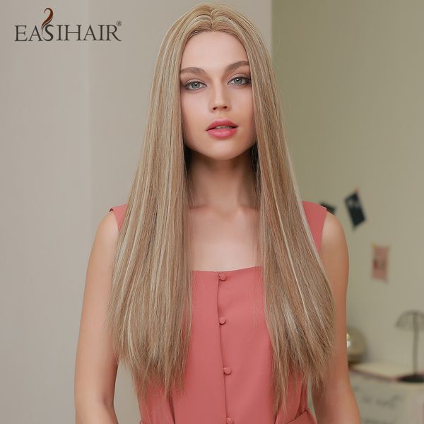 long straight blonde wigs with highlight lace front wigs high density heat resistant synthetic wigs for women, Black
long straight blonde wigs with highlight lace front wigs high density heat resistant synthetic wigs for women, Black